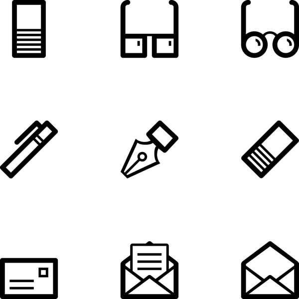 办公类icon图标素材