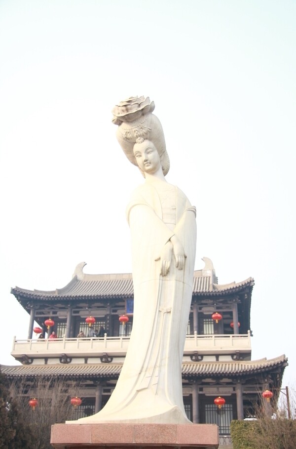 杨贵妃墓塑像