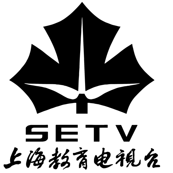 上海教育电视台标识