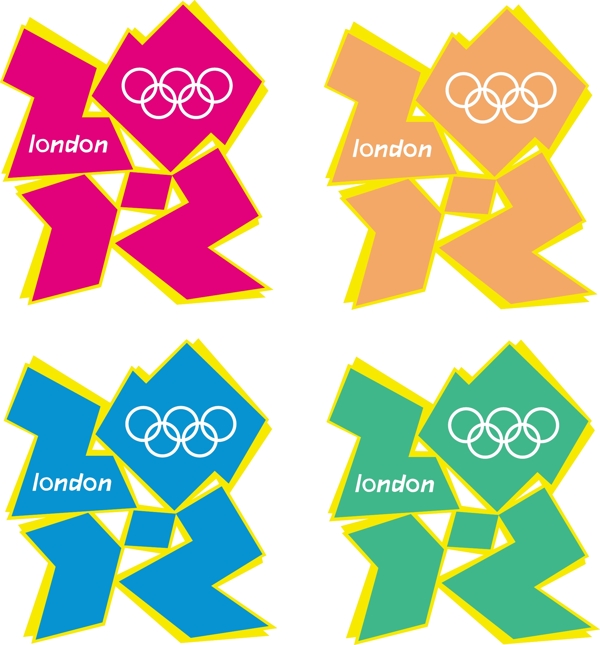 矢量2012伦敦奥运会徽