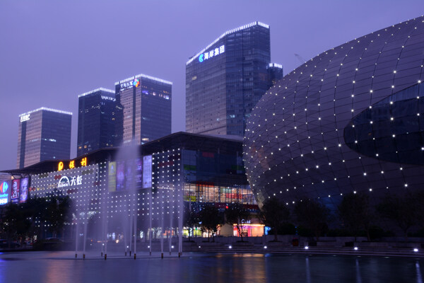 深圳海岸城夜景图片
