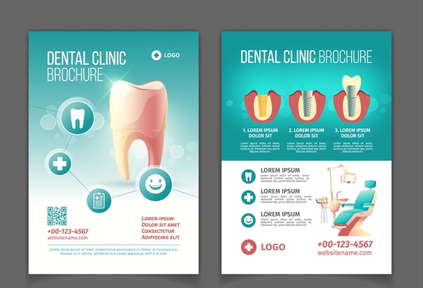 牙医主题海报设计