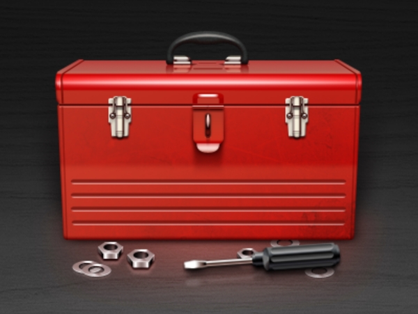 红色工具箱