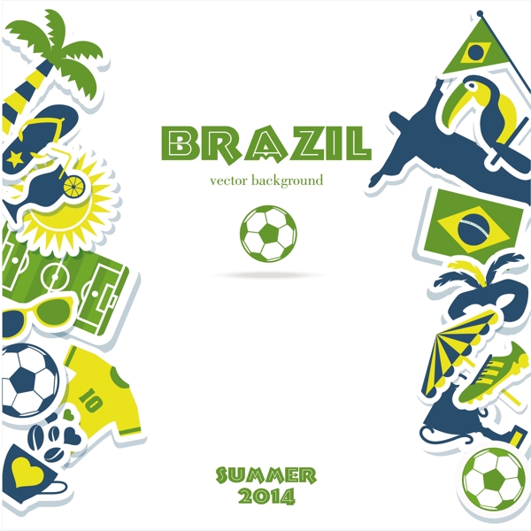巴西足球元素