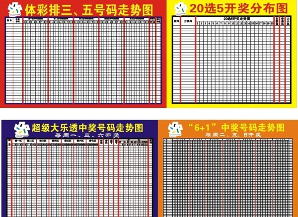 体彩走势图图片