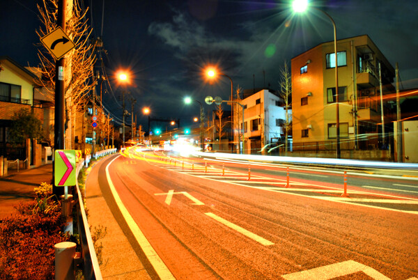 都市夜景图片