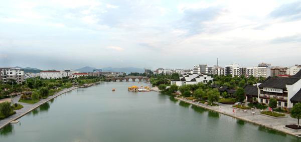 清溪河畔图片