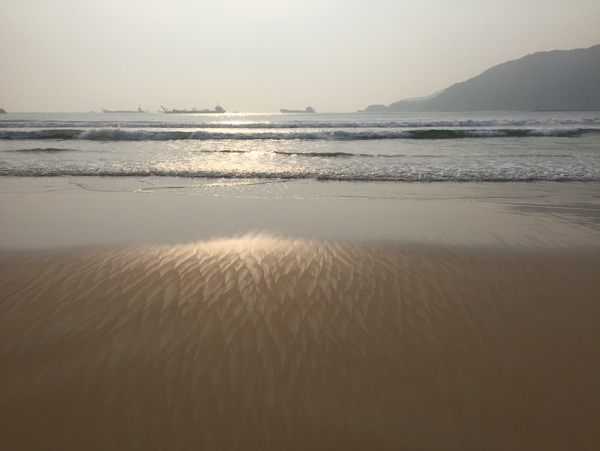 三亚海棠湾日出海景图图片