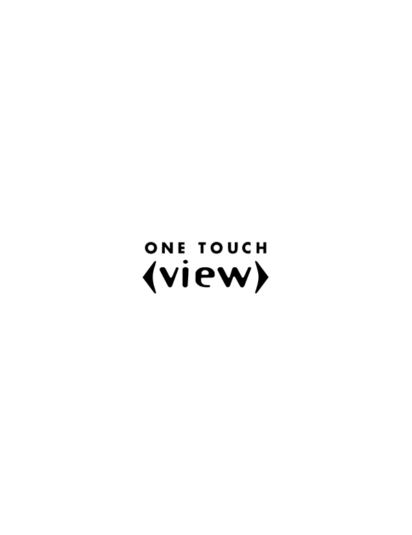 OneTouchViewlogo设计欣赏OneTouchView下载标志设计欣赏