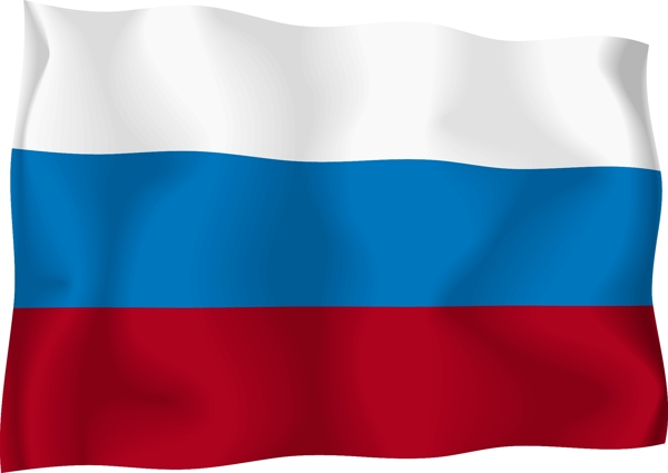 俄罗斯vederation国旗矢量