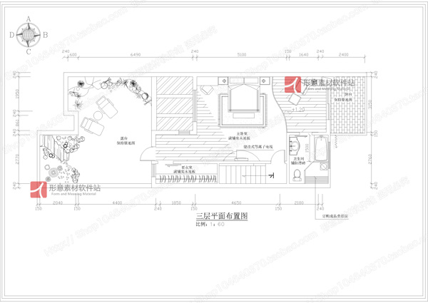 现代别墅施工图