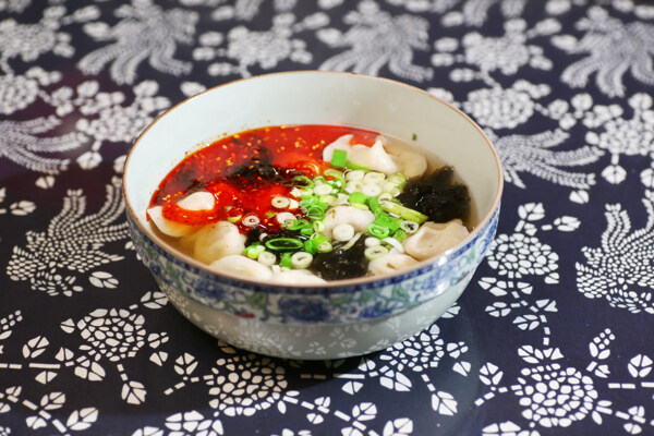 酸汤水饺水饺陕西美食图片