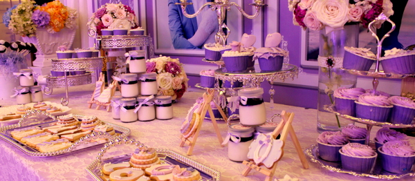 婚礼甜品台图片