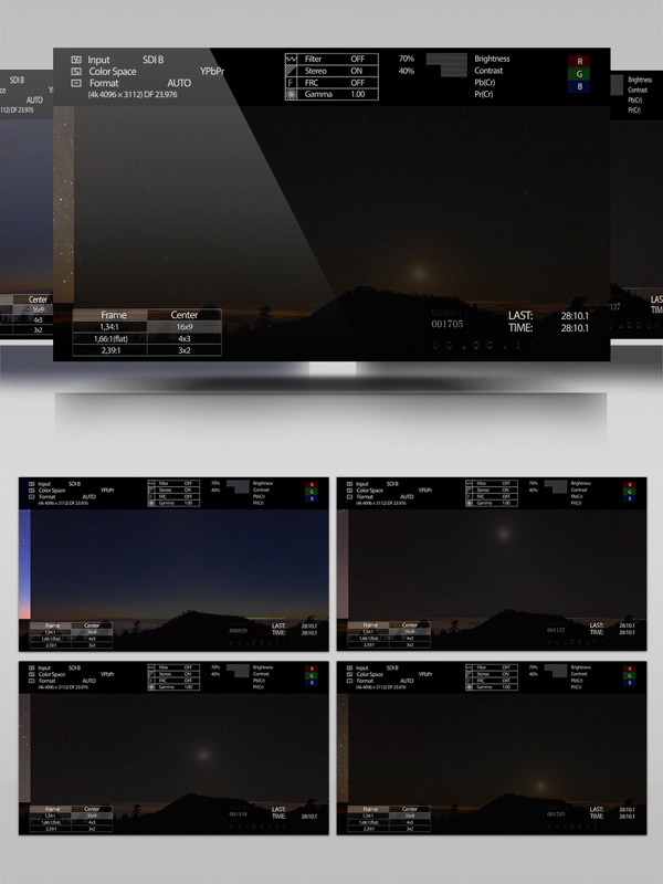 单反手机相机DV视频拍摄UI界面