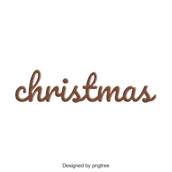 英语字母圣诞设计艺术个性的元素