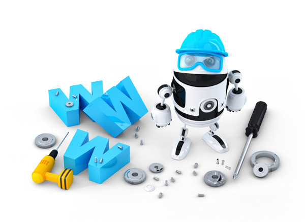 机器人与WWW签订网站建设或修复的概念