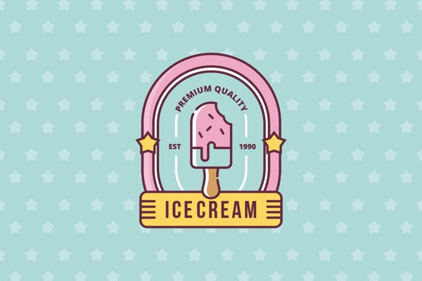 冰淇淋标志LOGO