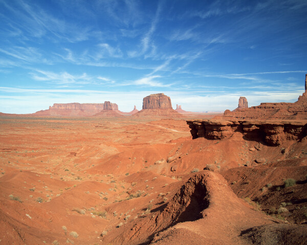 美國西部荒漠图片