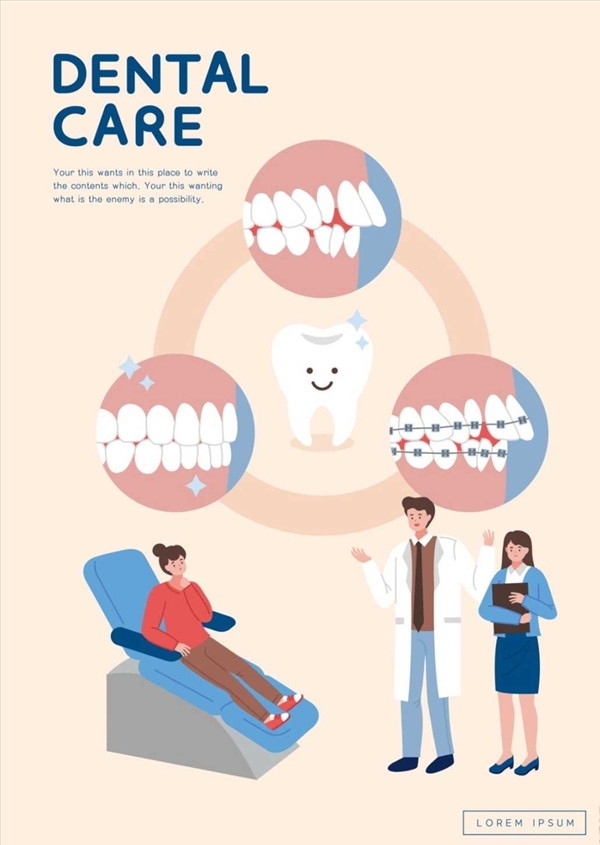 牙医海报图片