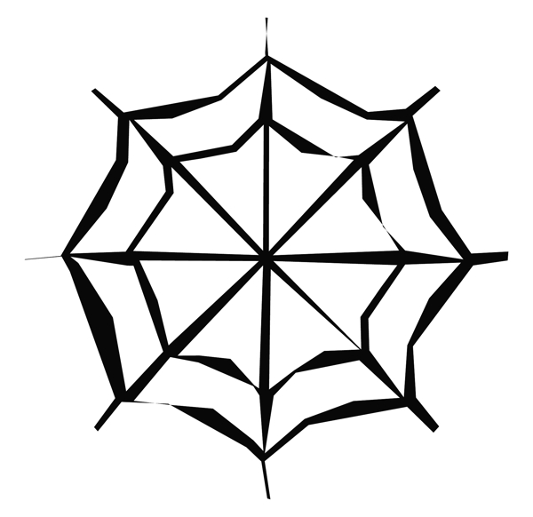 复古蜘蛛网设计