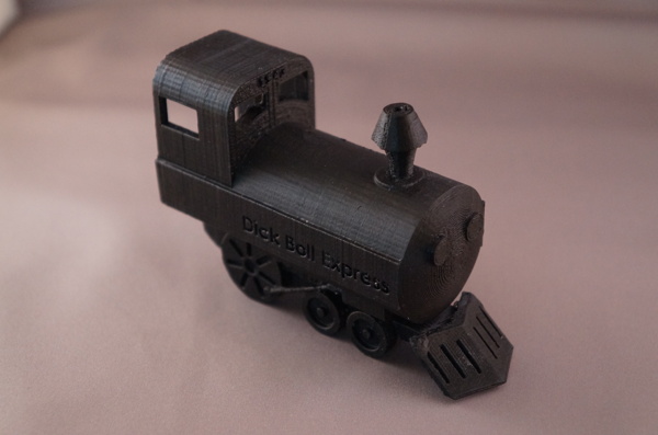 3D打印的火车