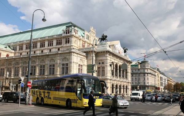 维也纳街景图片