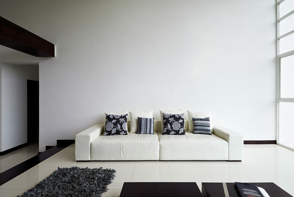 简洁客厅沙发效果图片