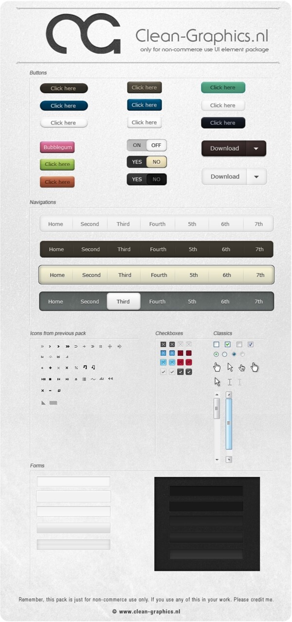 网页ui设计按钮元素图片