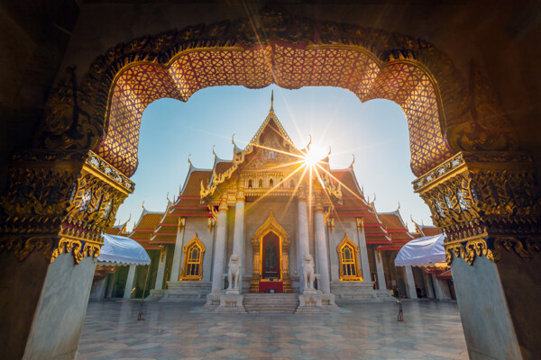 泰国曼谷玉佛寺寺庙泰国