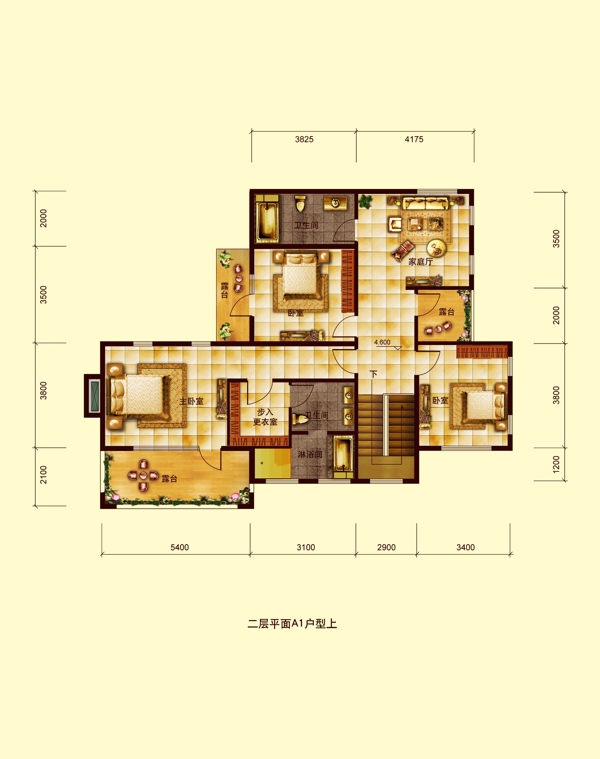 户型填充图片