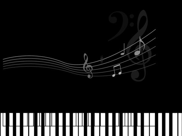 钢琴音符