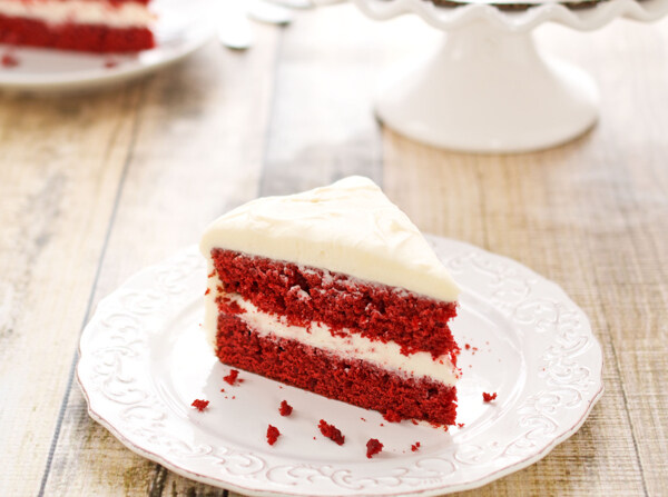 红丝绒蛋糕图片