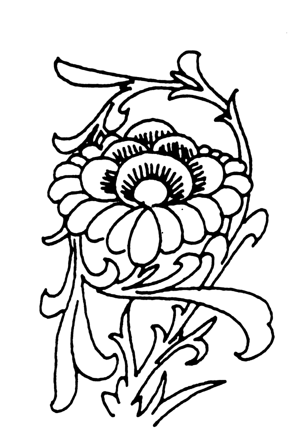 花鸟图案两宋时代图案中国传统图案077