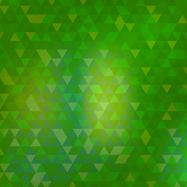 绿色三角拼格背景矢量素材