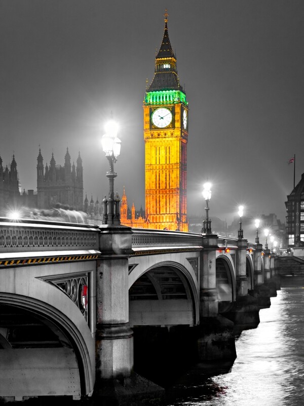 伦敦大本钟风景图片