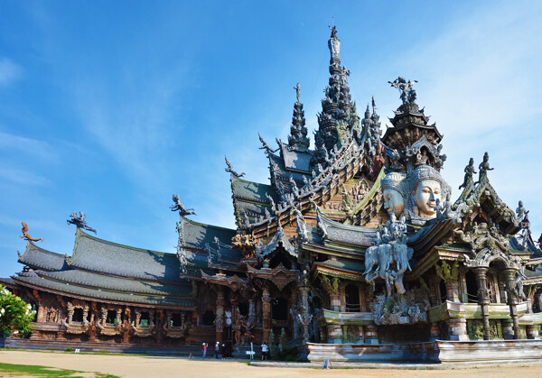 泰国真理寺风景